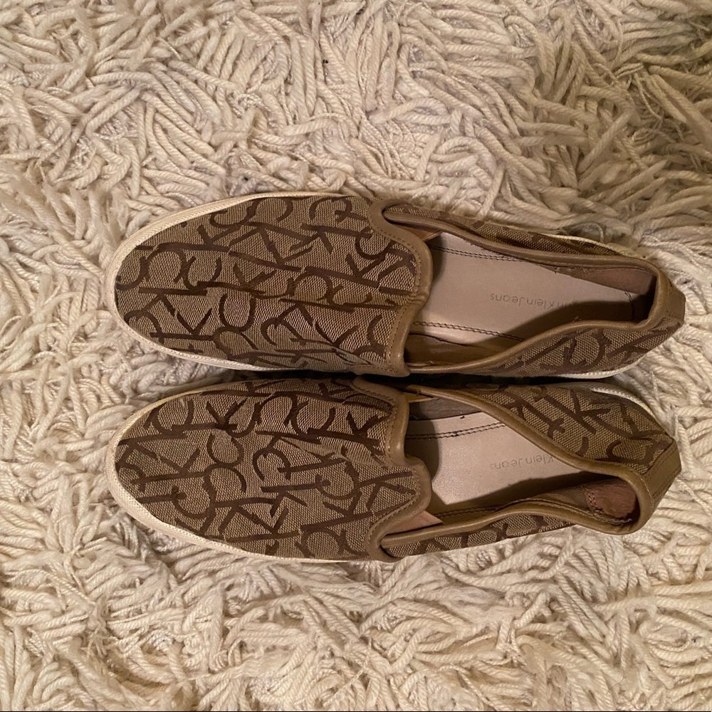 Calvin Klein slip ons